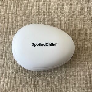 SpoiledChild White Pocket Styling Brush Case